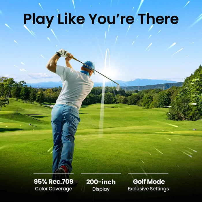 BenQ AH700ST 4000-Lumen 1080p Short Throw Laser Projector for Golf Simulators