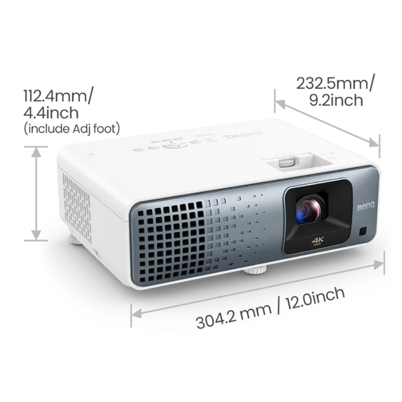 BenQ TK710 4K 3200-Lumen Laser Projector for Casual Gaming