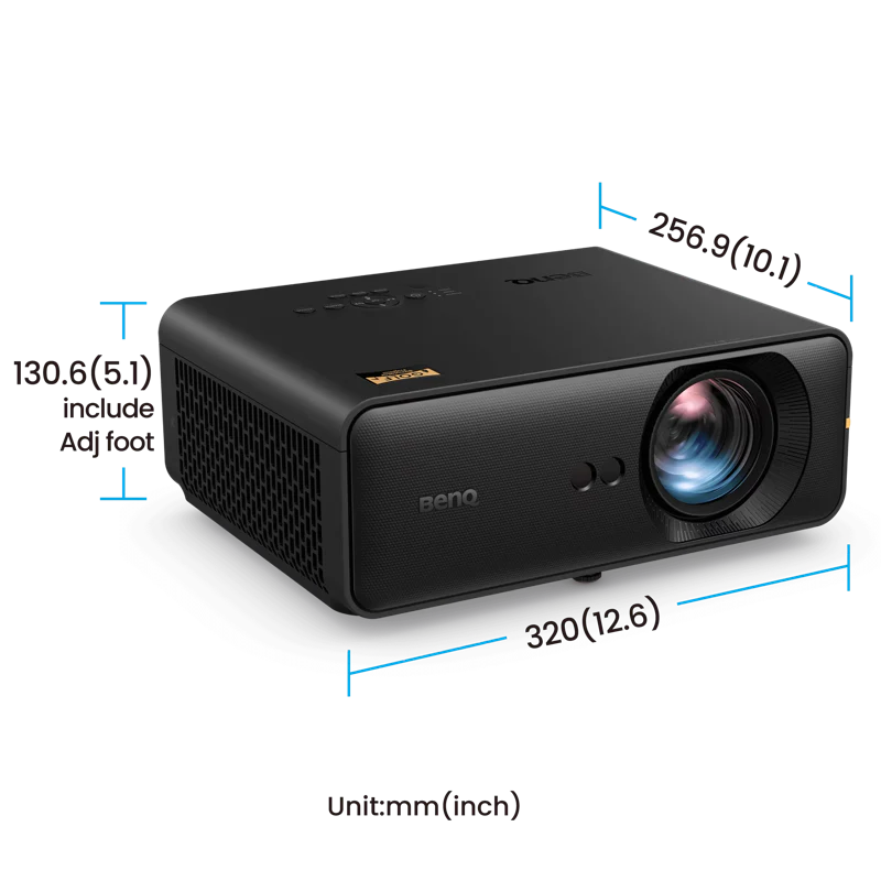 BenQ AH500ST 4000-Lumen 1080p Short Throw Laser Projector for Golf Simulators