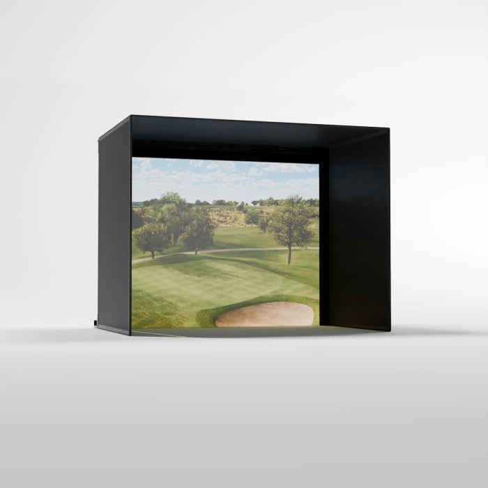 Carl's Place Pro Golf Simulator Enclosure Kit with Impact Screen - Golfieshop