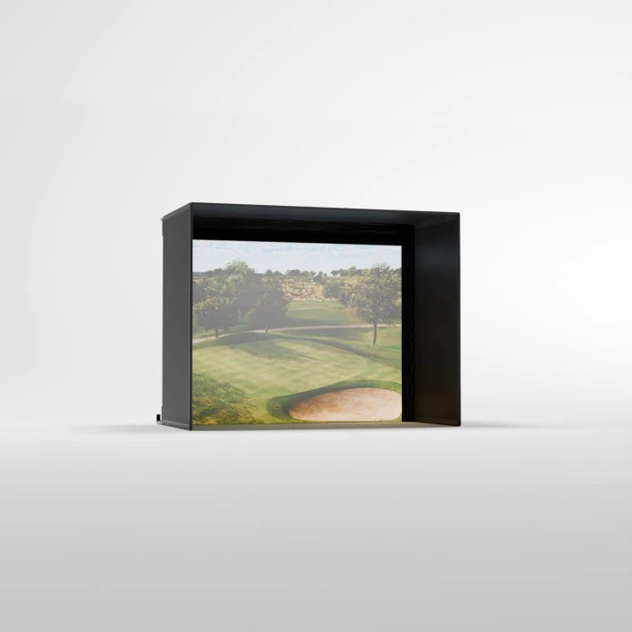 Carl's Place Pro Golf Simulator Enclosure Kit with Impact Screen - Golfieshop