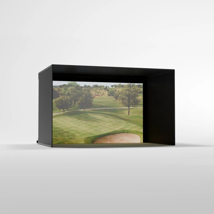 Carl's Place Pro Golf Simulator Enclosure Kit with Impact Screen - Golfieshop