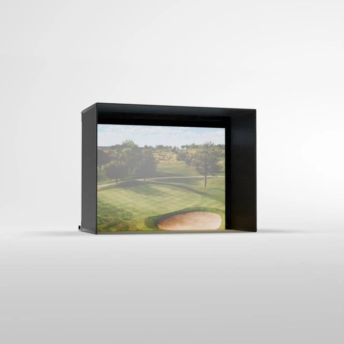 Carl's Place Pro Golf Simulator Enclosure Kit with Impact Screen - Golfieshop