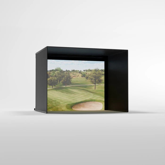 Carl's Place Pro Golf Simulator Enclosure Kit with Impact Screen - Golfieshop