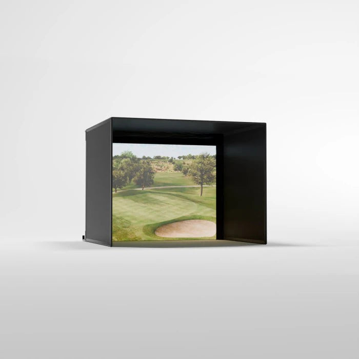 Carl's Place Pro Golf Simulator Enclosure Kit with Impact Screen - Golfieshop