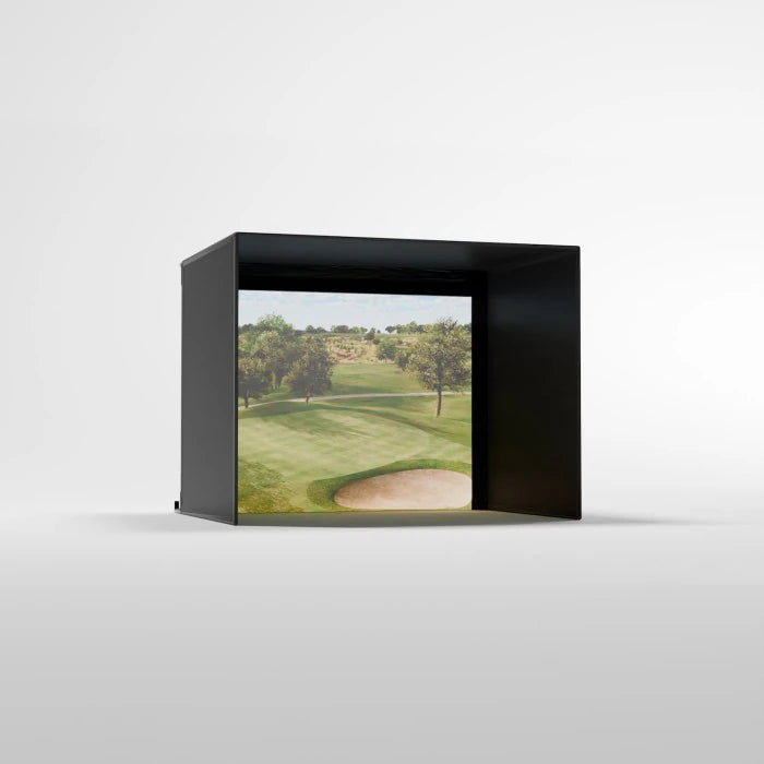 Carl's Place Pro Golf Simulator Enclosure Kit with Impact Screen - Golfieshop