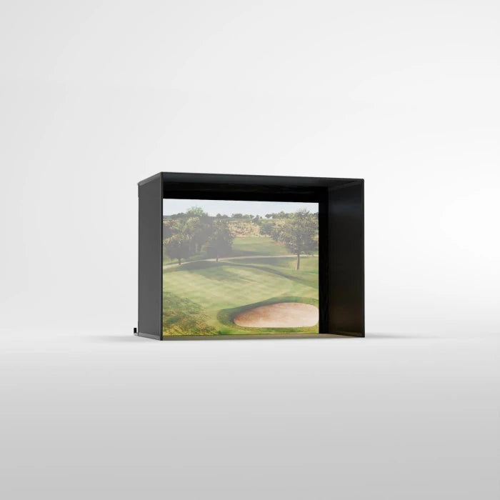 Carl's Place Pro Golf Simulator Enclosure Kit with Impact Screen - Golfieshop