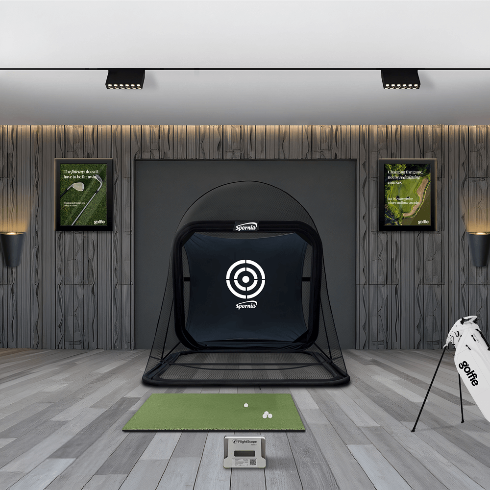 Golfie FlightScope Mevo Practice Package IMG