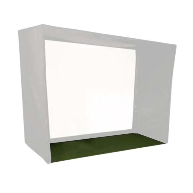 Golfie Turf Landing Pad Putting Green Swing Bay-Enclosure