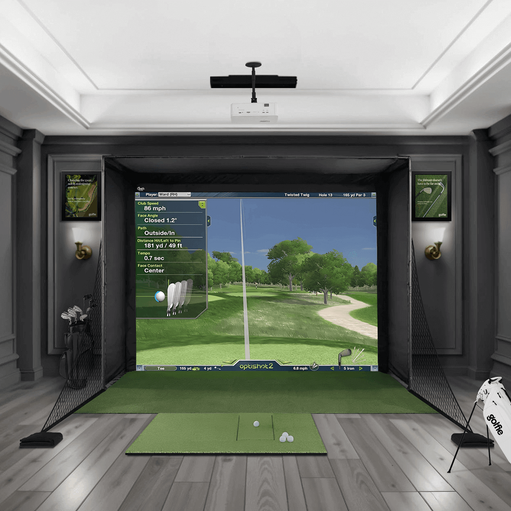 Golfie Uneekor EYE XO DIY Golf Simulator Package Img
