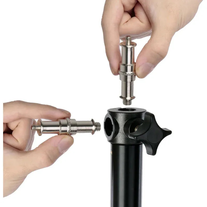 Heavy Duty Air Cushioned Light Stand adjustment handle detail info