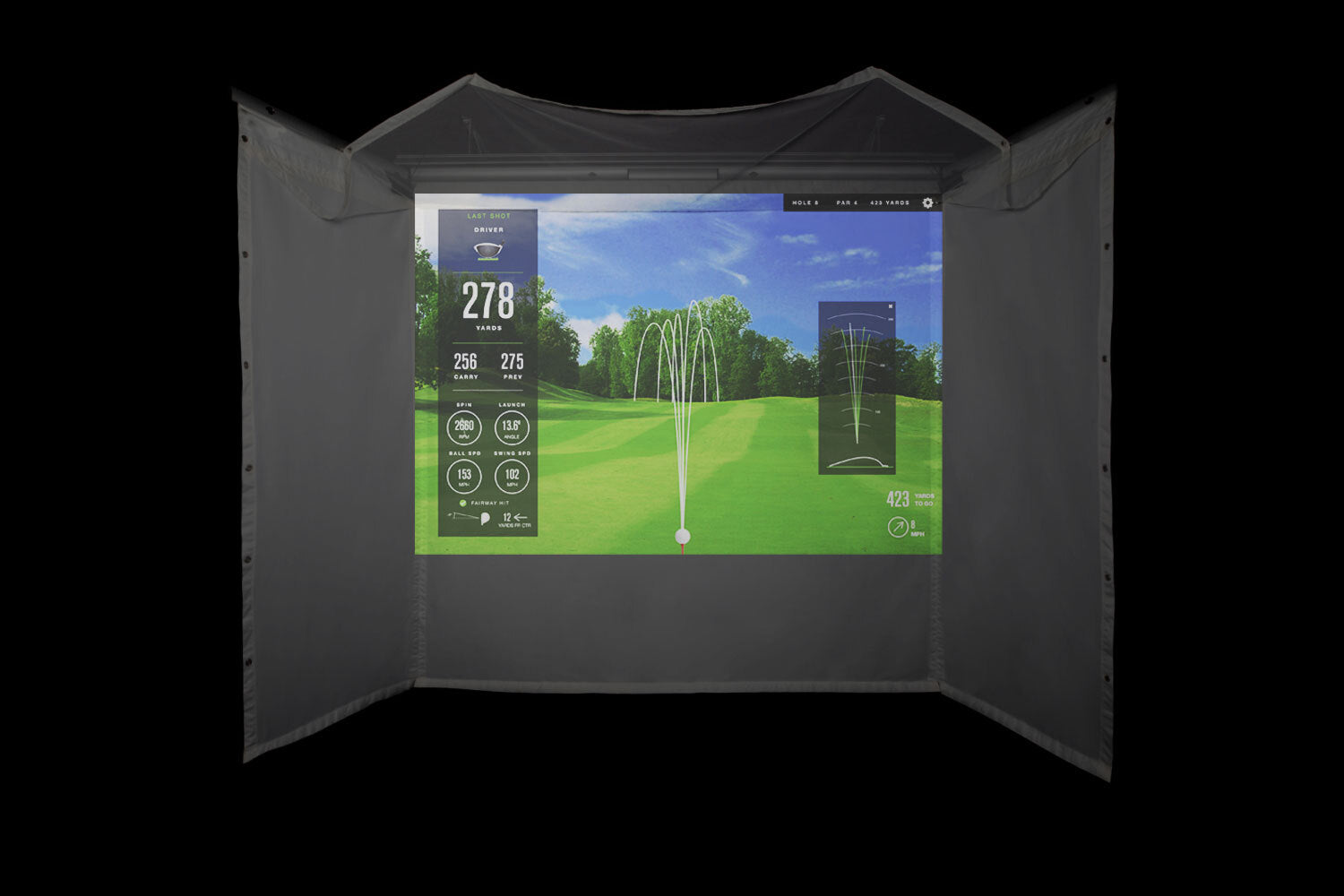 HomeCourse ProScreen 180 - Golfieshop