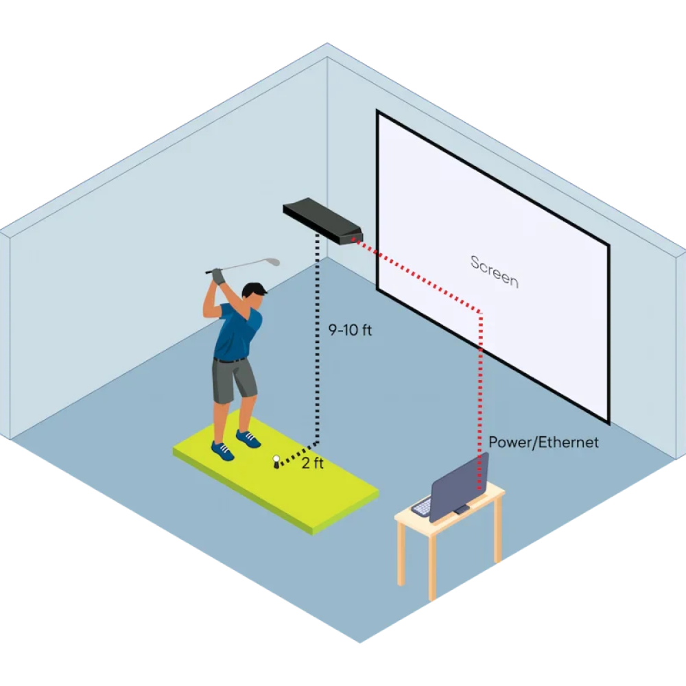 NVISAGE N1 Launch Monitor - Golfieshop