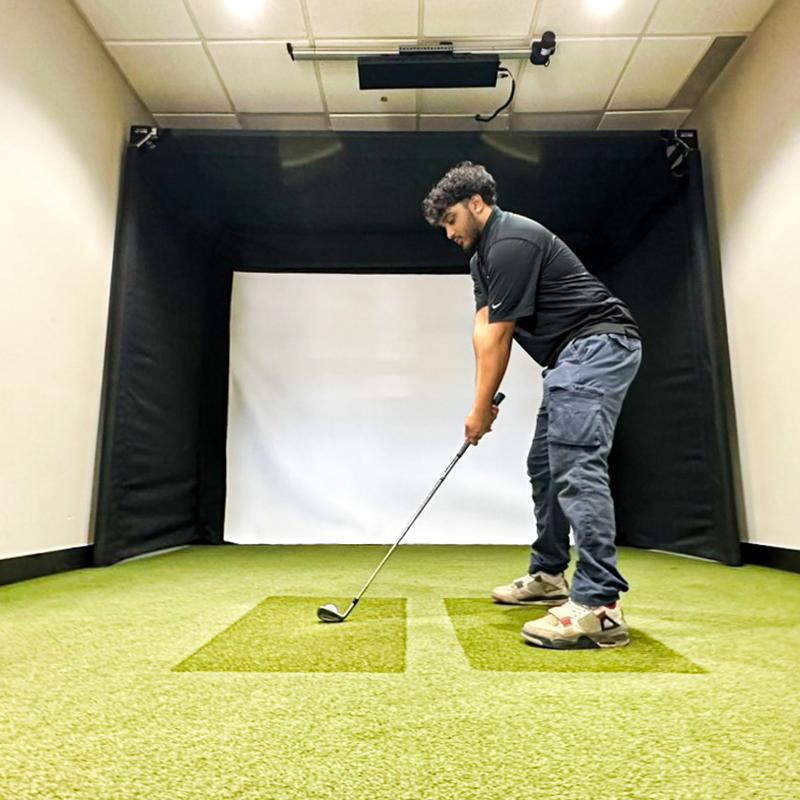 The SportScreen Parlour 11 Golf Simulator Enclosure (Value - 1 Ply)