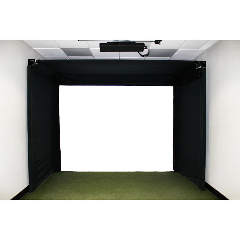 The SportScreen Parlour 11 Golf Simulator Enclosure (Value - 1 Ply)