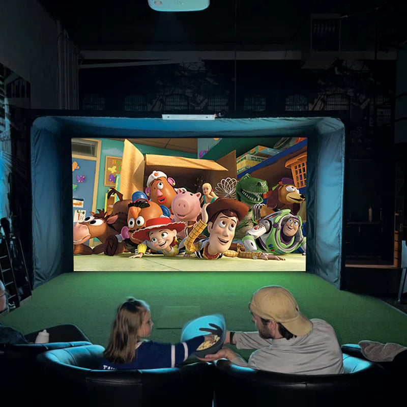 The SportScreen Parlour 16H Golf Simulator Enclosure (Value - 1 Ply)