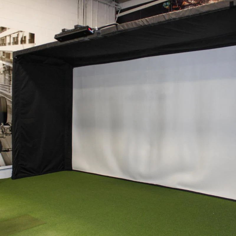 The SportScreen Parlour 16H Golf Simulator Enclosure (Value - 1 Ply)