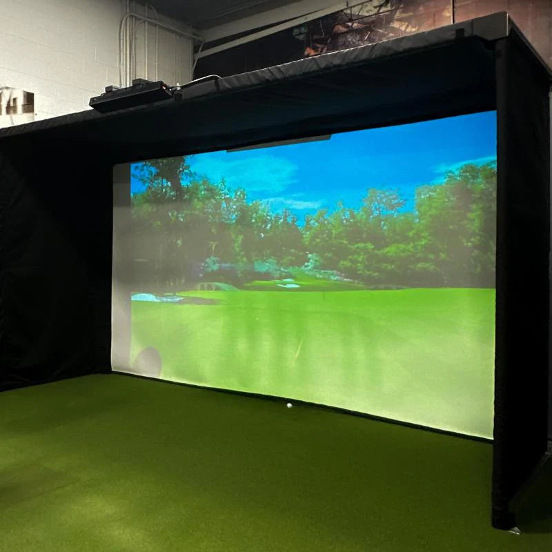 The SportScreen Parlour 16H Golf Simulator Enclosure (Value - 1 Ply)