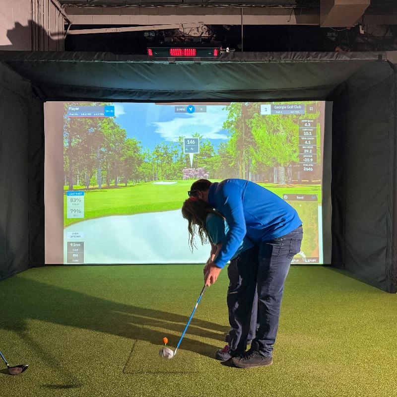The SportScreen Parlour 16H Golf Simulator Enclosure (Value - 1 Ply)