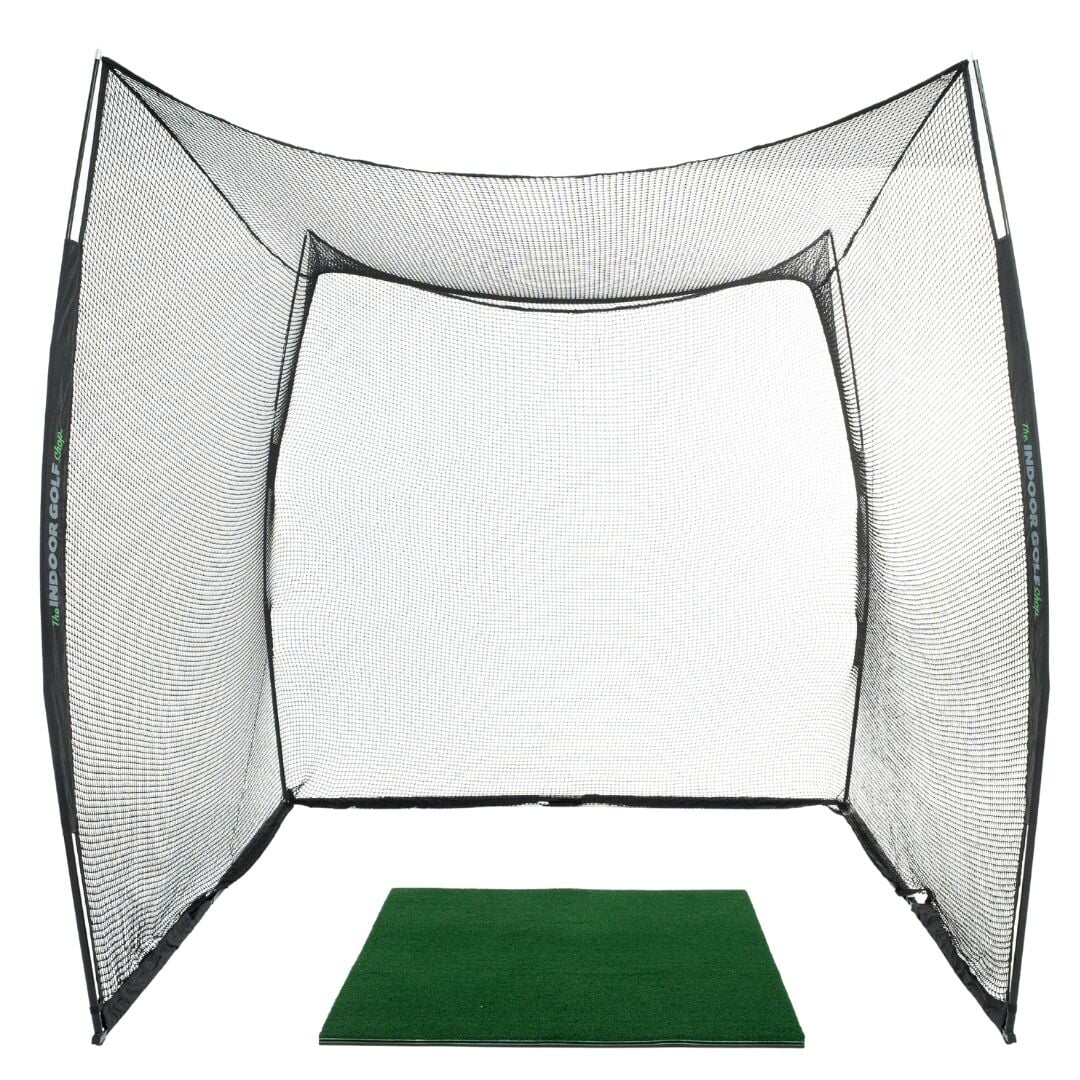 The Indoor Golf Shop - 10' X 10' X 10' Square Golf Net - Golfieshop