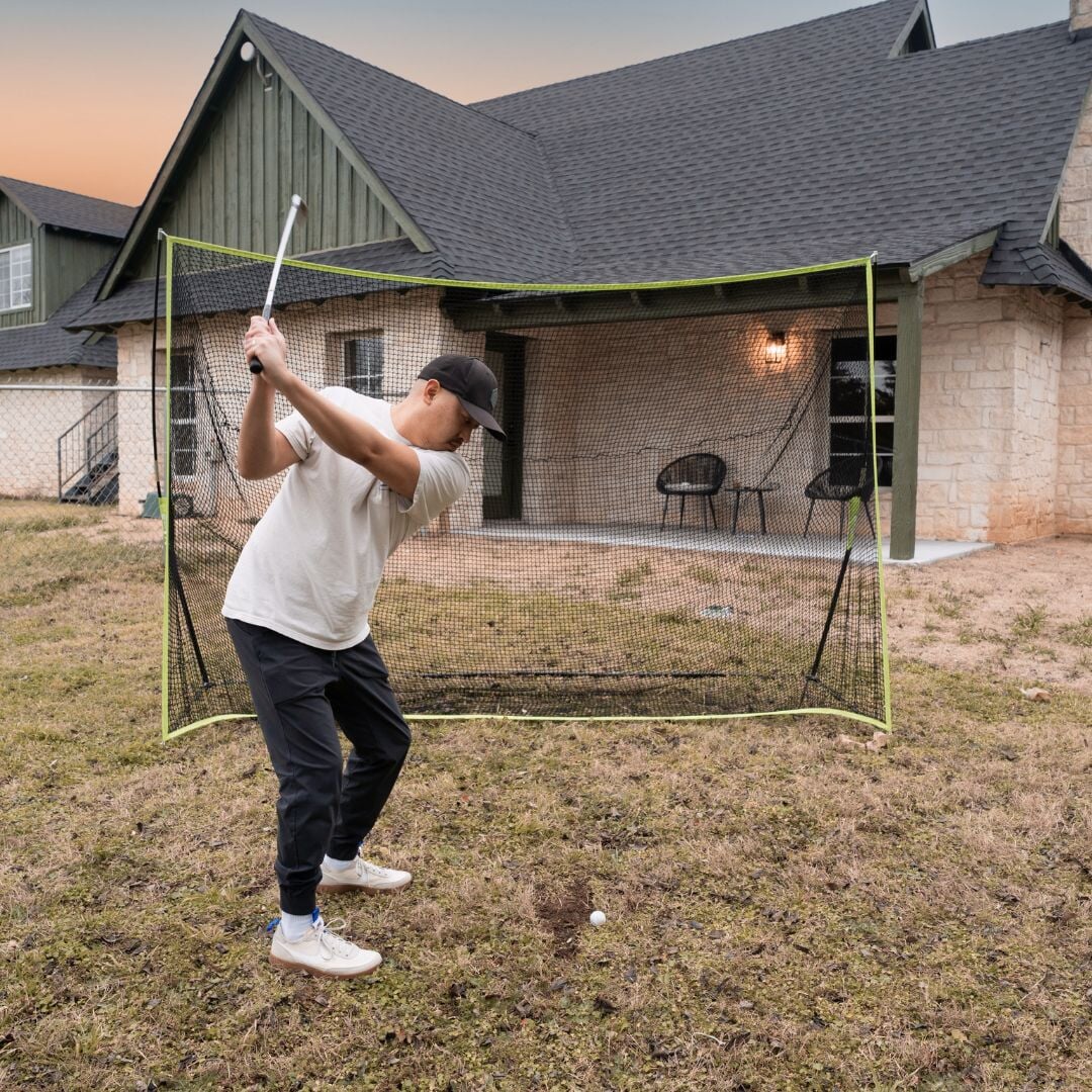 The Indoor Golf Shop - 10' x 7' Rectangle Golf Net - Golfieshop