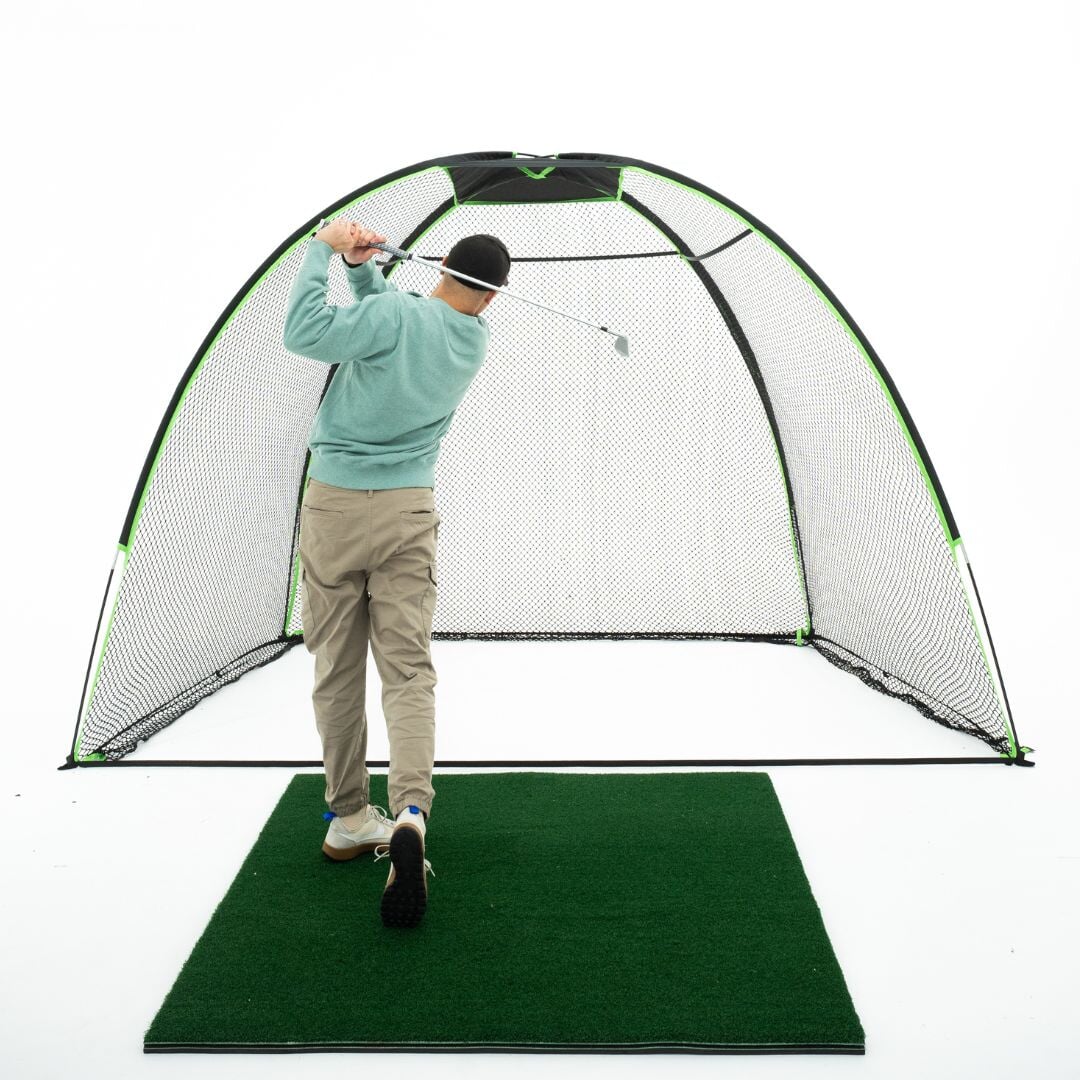 The Indoor Golf Shop - 10' x 7' Rounded Golf Net - Golfieshop