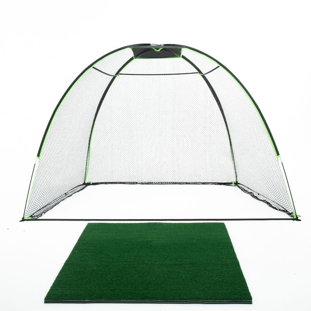 The Indoor Golf Shop - 10' x 7' Rounded Golf Net - Golfieshop