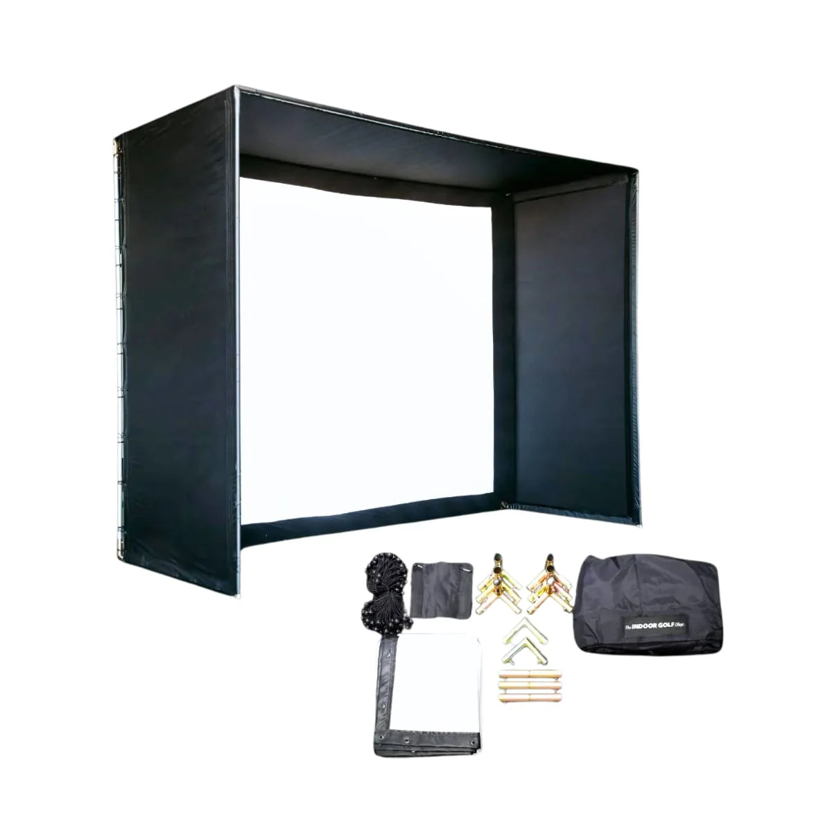The Indoor Golf Shop - SIG DIY Golf Simulator Enclosure KIT - Golfieshop