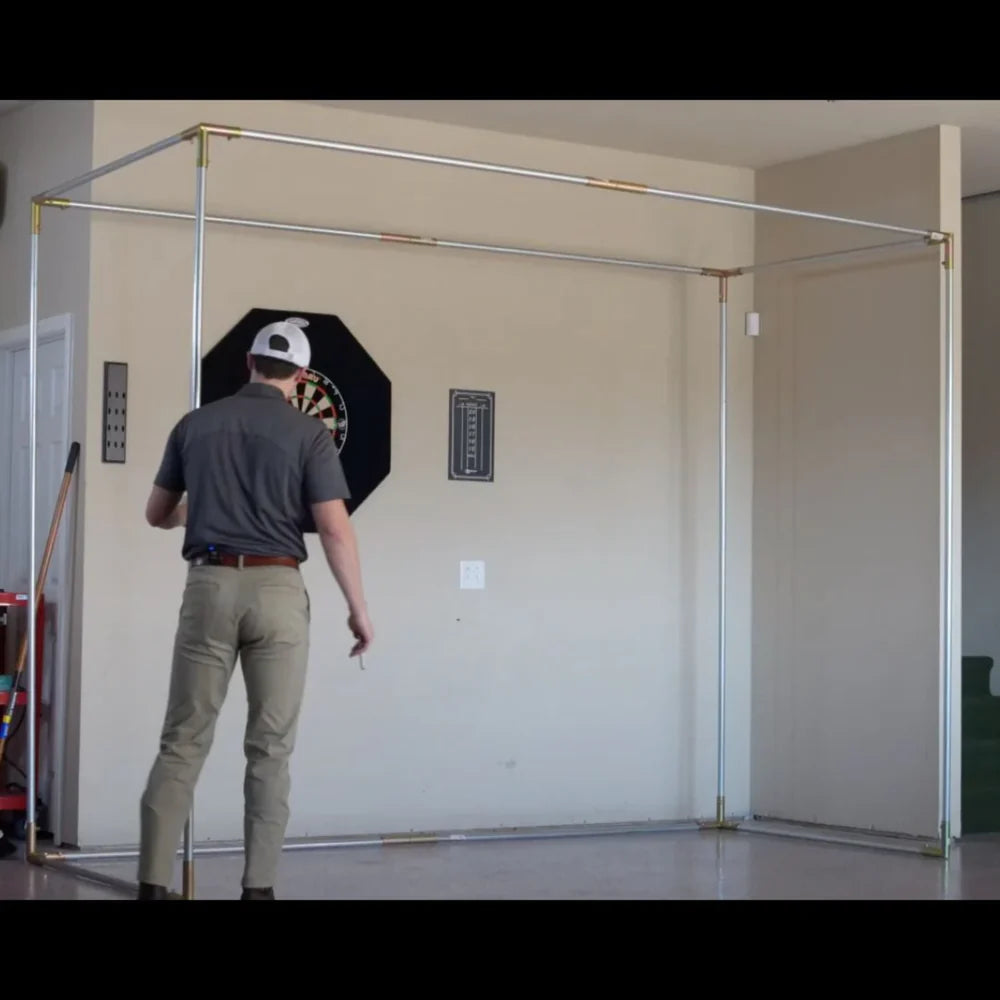 The Indoor Golf Shop - SIG DIY Golf Simulator Pipe Framing KIT - Golfieshop