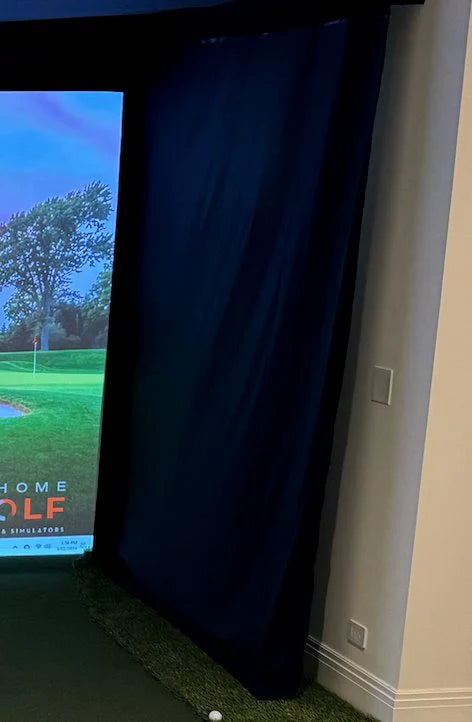 The Indoor Golf Shop - SIG Golf Simulator Curtains - Golfieshop