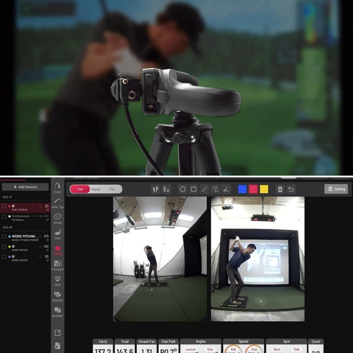 Uneekor EYE XO2 Launch Monitor golfieshop