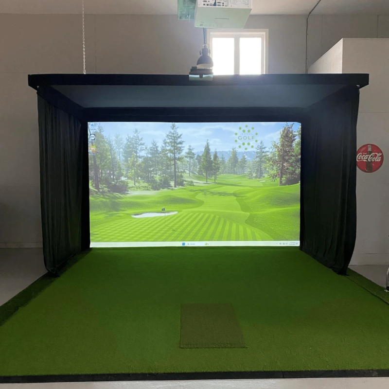 golfie SIG Golf Simulator Curtains studio