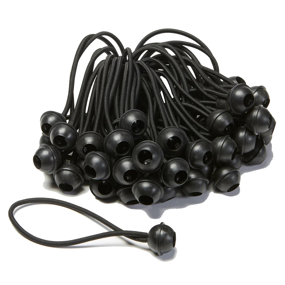 Carl's Place 6-inch Black Ball Bungees (each) - Golfieshop
