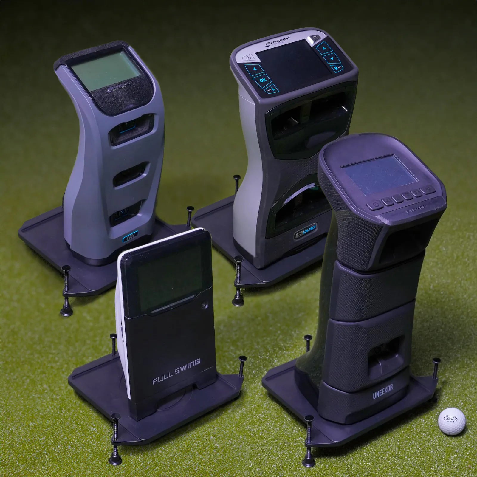 Carl's Place Golf Launch Monitor Alignment Stand - Golfieshop