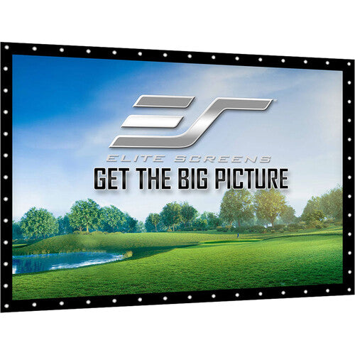Elite Screens GolfSim DIY, 10'x13' Impact Projector Screen. Folded Packing, DIY10X13-IPW1145-F - Golfieshop