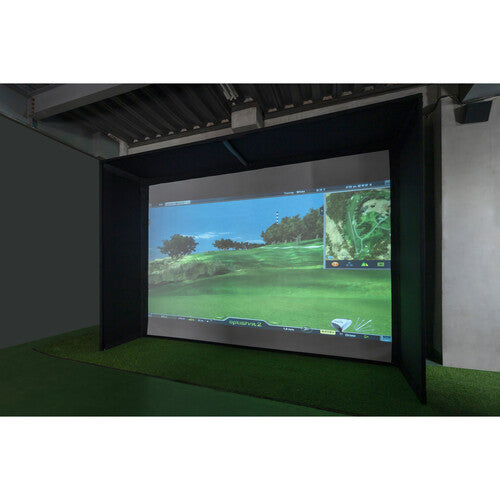 Elite Screens Golf Simulator Impact Screen 10'x10' Swingbay ImpactWhite GSB10x10-IPW1145 - Golfieshop