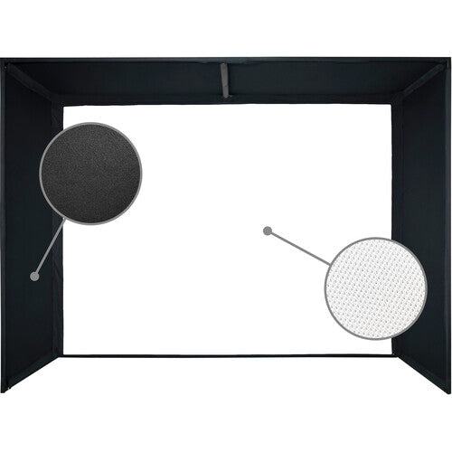 Elite Screens Golf Simulator Impact Screen 10'x10' Swingbay ImpactWhite GSB10x10-IPW1145 - Golfieshop