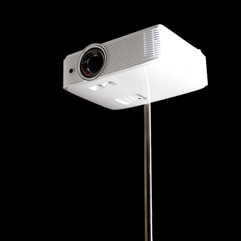 Golfie Home Course Projector Stand arm-w-projector img