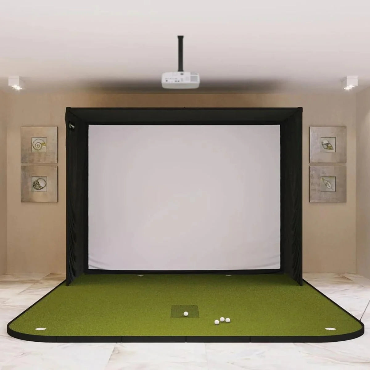 SIG10 Golf Simulator Studio - Complete Package