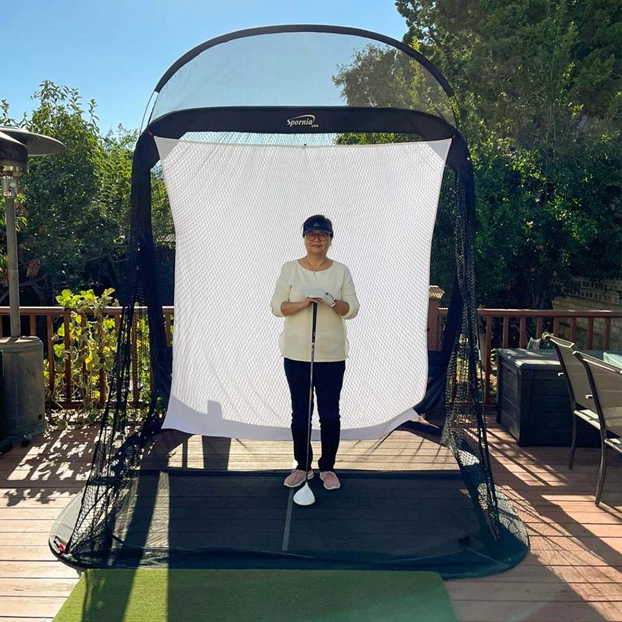 Spornia SPG-8 Golf Practice Net - XL Edition - Golfieshop