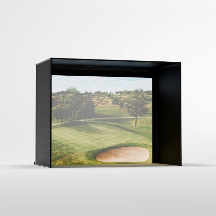 Carl's Place DIY Golf Simulator Enclosure Kit with Impact Screen