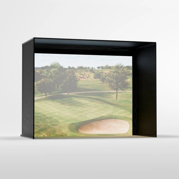 Carl's Place DIY Golf Simulator Enclosure Kit with Impact Screen