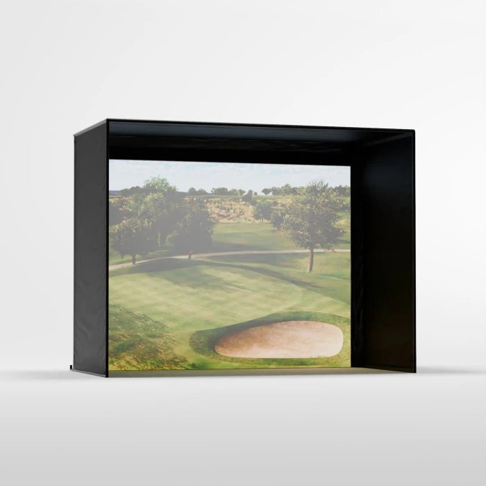 Carl's Place DIY Golf Simulator Enclosure Kit with Impact Screen