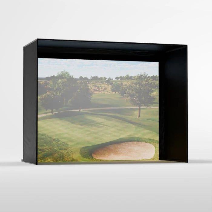 Carl's Place DIY Golf Simulator Enclosure Kit with Impact Screen