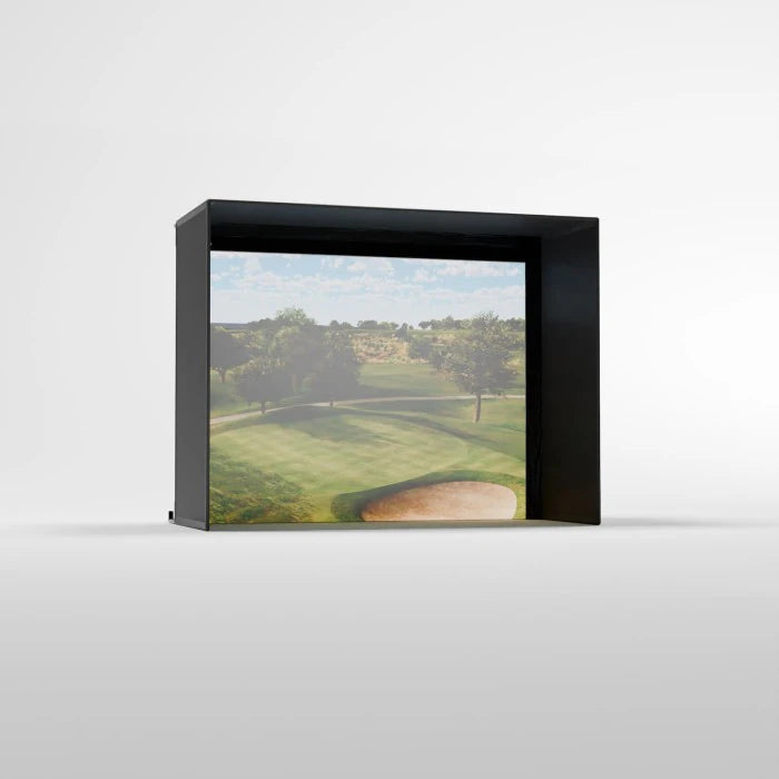 Carl's Place Pro Golf Simulator Enclosure Kit with Impact Screen