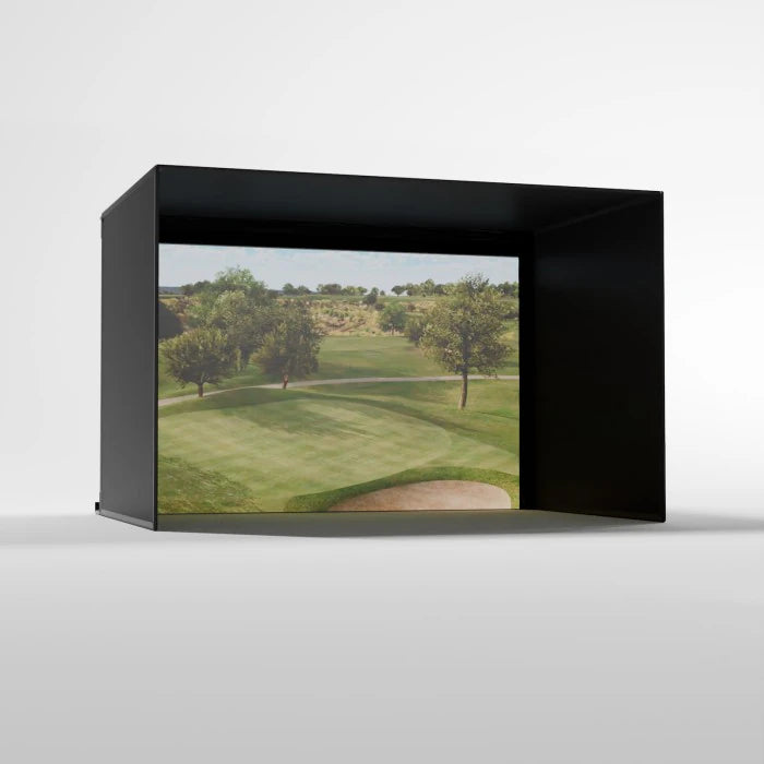 Carl's Place Pro Golf Simulator Enclosure Kit with Impact Screen