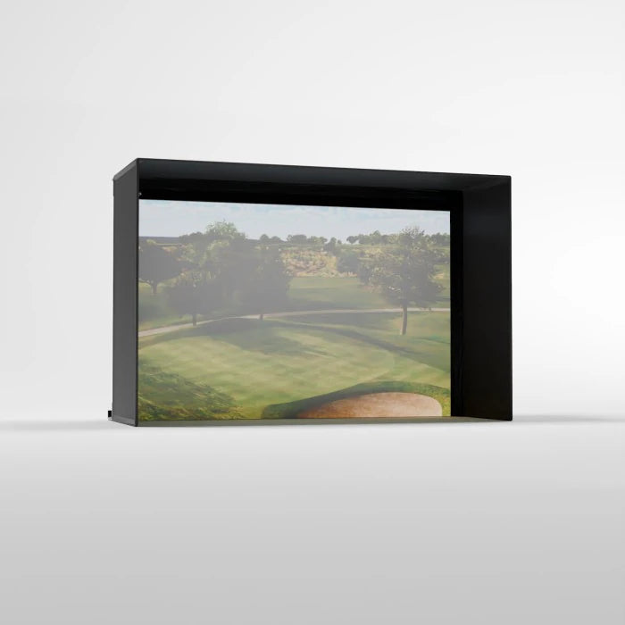 Carl's Place Pro Golf Simulator Enclosure Kit with Impact Screen