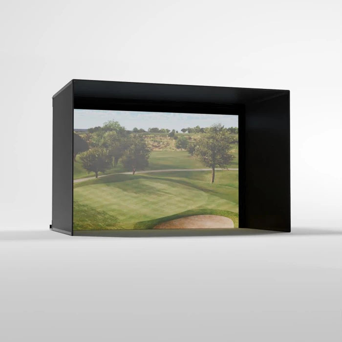 Carl's Place Pro Golf Simulator Enclosure Kit with Impact Screen